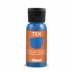 Peinture Darwi Tex 50ml Bleu clair