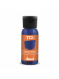 Peinture Darwi Tex 50ml Bleu foncé