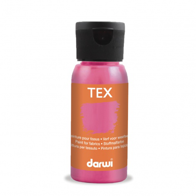 Peinture Darwi Tex 50ml Rose