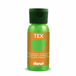 Peinture Darwi Tex 50ml Vert fluo