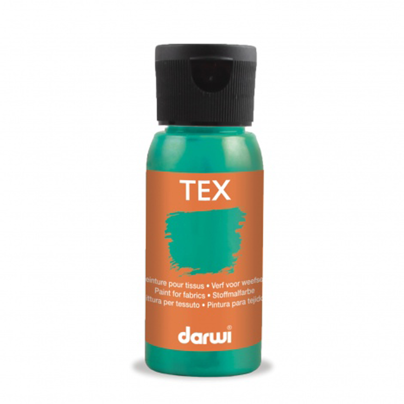 Peinture Darwi Tex 50ml Vert menthe