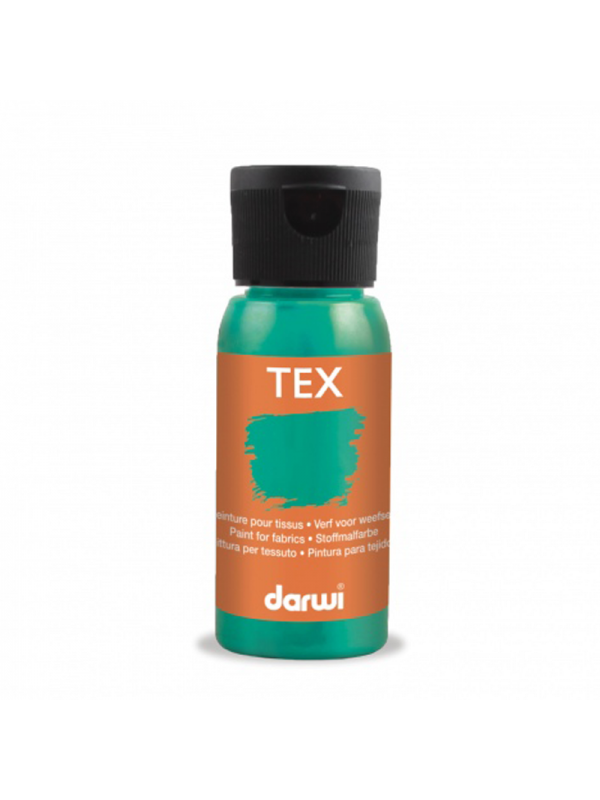 Peinture Darwi Tex 50ml Vert menthe