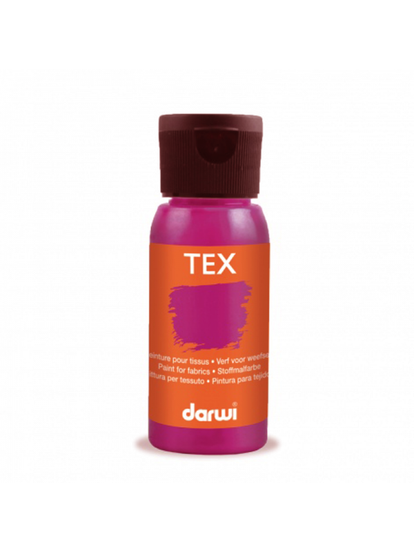 Peinture Darwi Tex 50ml Fuchsia