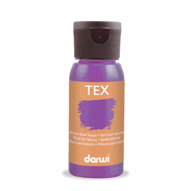 Peinture Darwi Tex 50ml Lilas