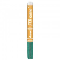 Feutre pailleté Vert foncé