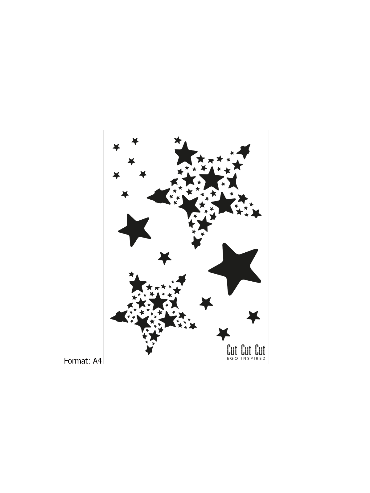 Pochoir STARS/étoiles