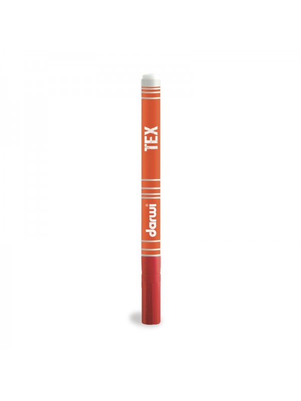 Feutre pour tissus clairs 1mm vermillon