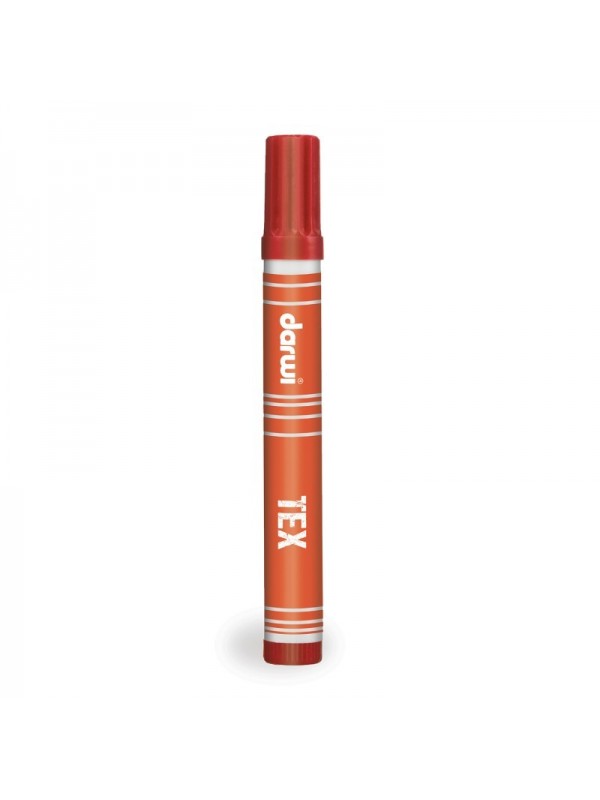 Feutre pour tissus clairs 3mm vermillon
