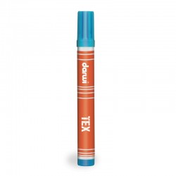 Feutre pour tissus clairs 3mm bleu clair