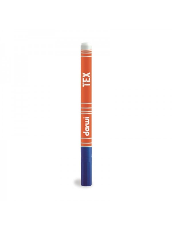 Feutre pour tissus clairs 1mm bleu foncé