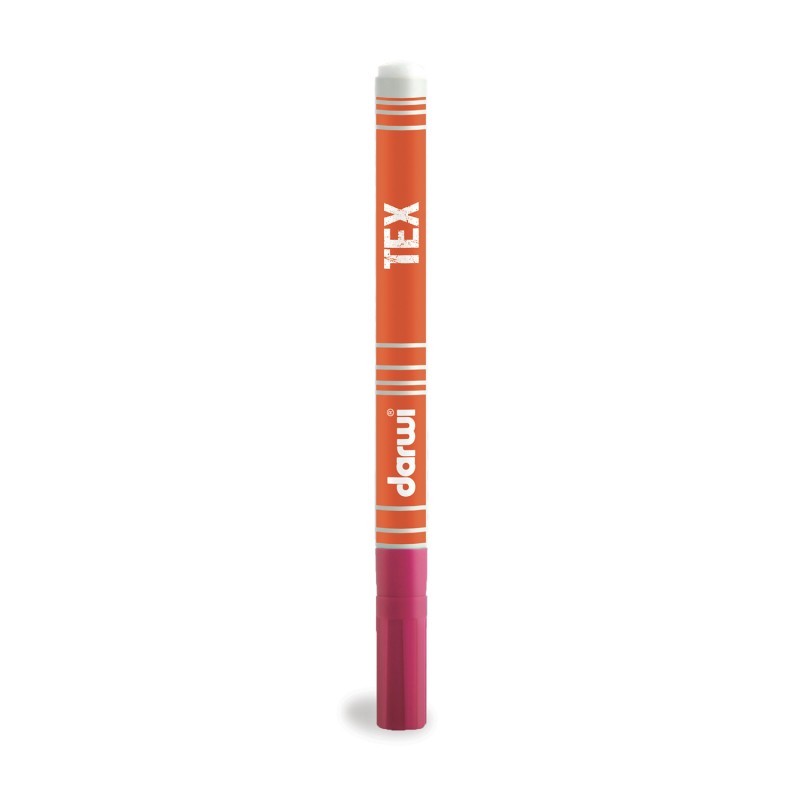 Feutre pour tissus clairs 1mm rouge regina
