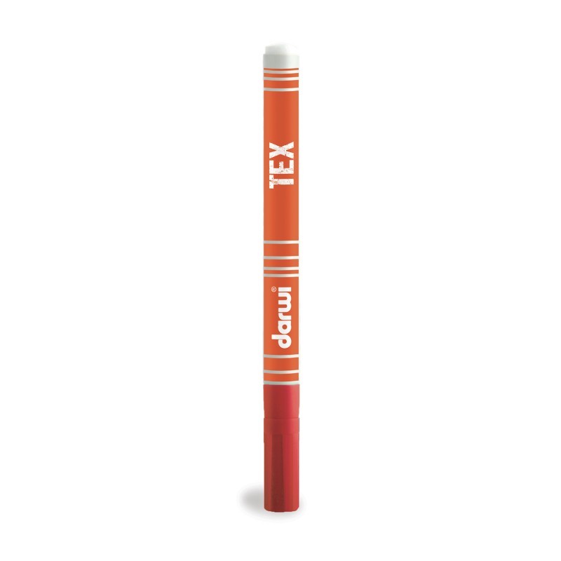 Feutre pour tissus clairs 1mm vermillon