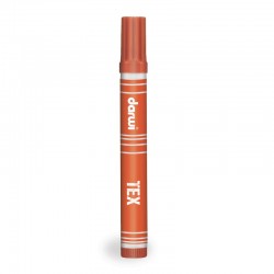 Feutre pour tissus clairs 3mm orange