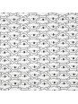 Tissu blanc cassé avec des koalas stylisés en 100% coton