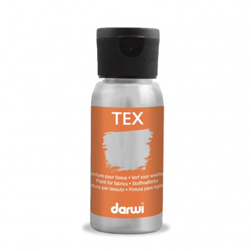 Peinture Darwi Tex 50ml Gris