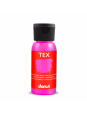 Peinture Darwi Tex 50ml Rose fluo