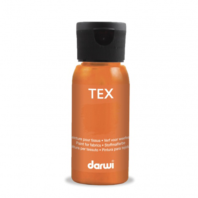 Peinture Darwi Tex 50ml Orange