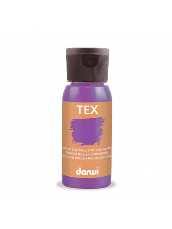 Peinture Darwi Tex 50ml Lilas