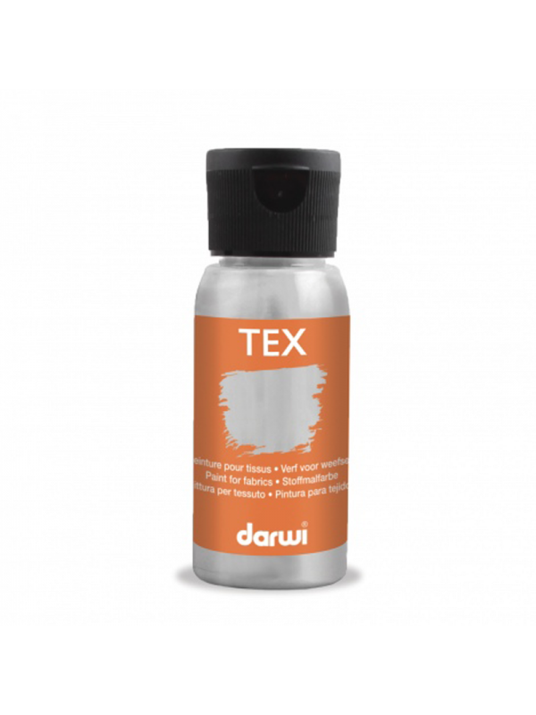 Peinture Darwi Tex 50ml Gris